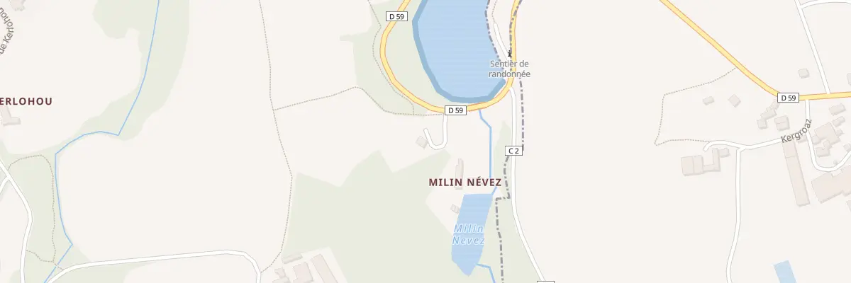 Plan du 5006 Kerambellec à Tréglonou