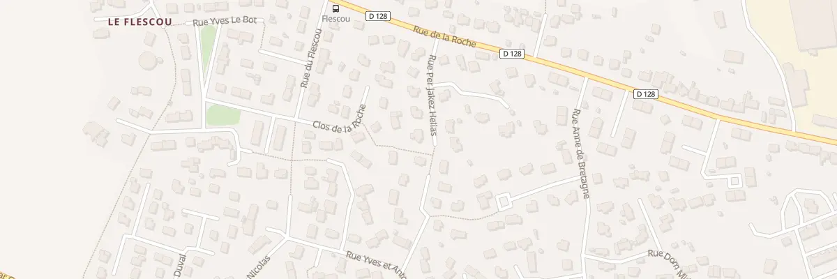 Plan du 7 Rue Per Jakez Hélias à Lannilis