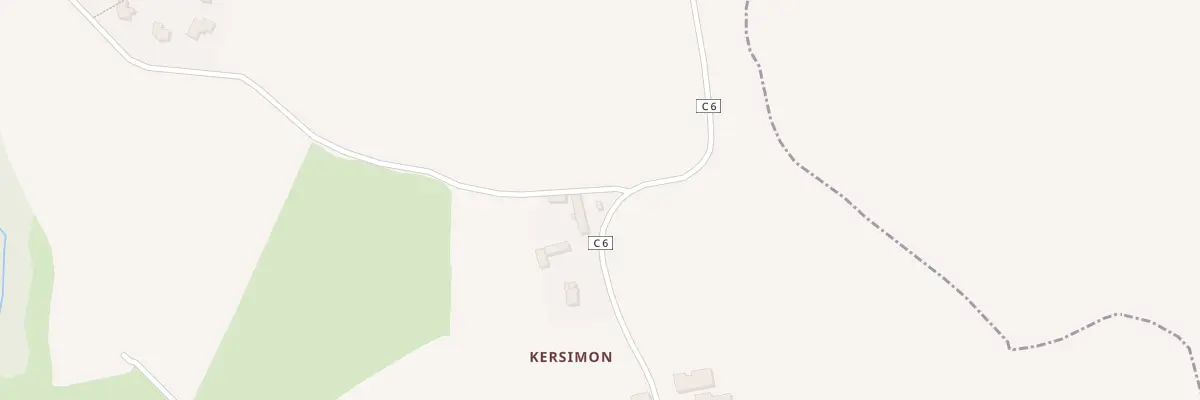 Plan du 11 Kersimon à Coat-Méal