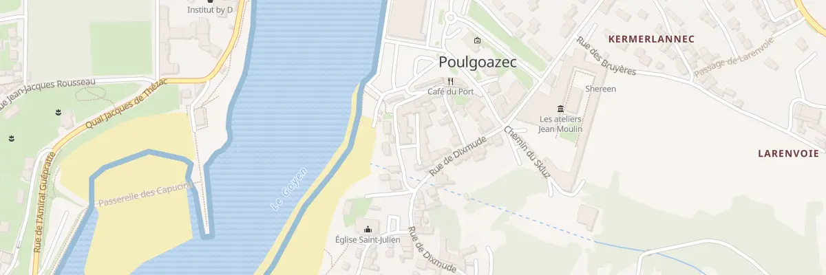 Plan du 4 Rue Toul Ar Zoner à Plouhinec
