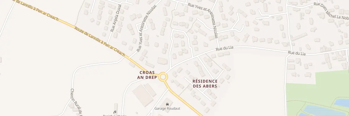 Plan du 14 Rue des Tadornes à Lannilis
