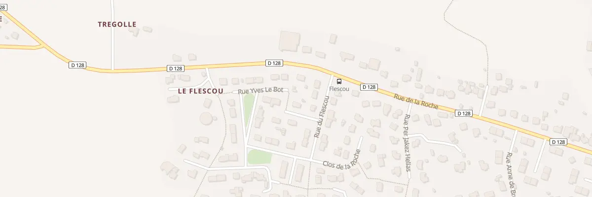 Plan du 7 Rue du Flescou à Lannilis