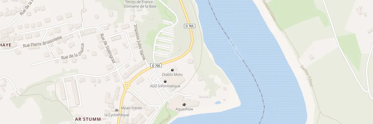 Plan du 41 Rue Lamartine à Audierne