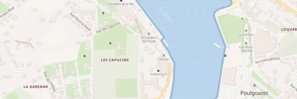 Plan du 5 Rue Marechal Leclerc à Audierne