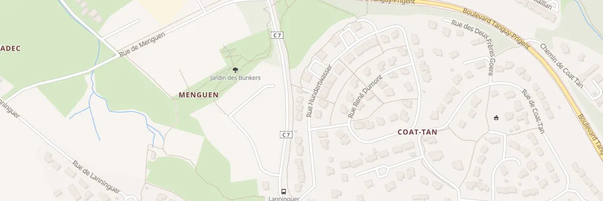 Plan du 180 Rue Hundertwasser à Brest