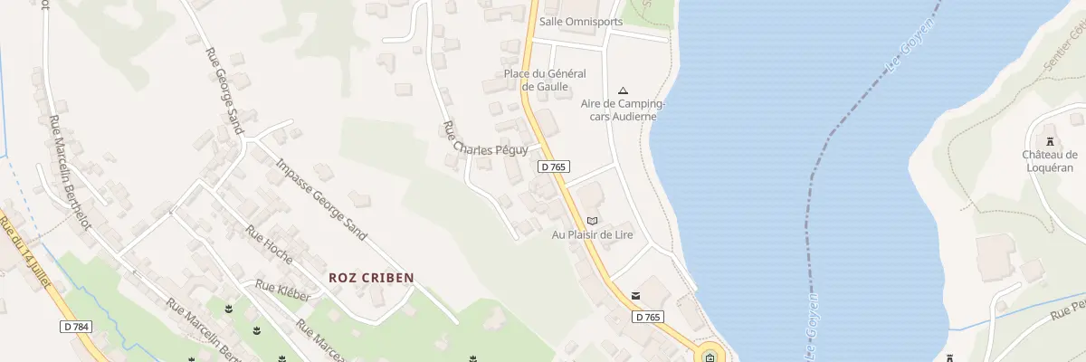 Plan du 30 Rue Lamartine à Audierne
