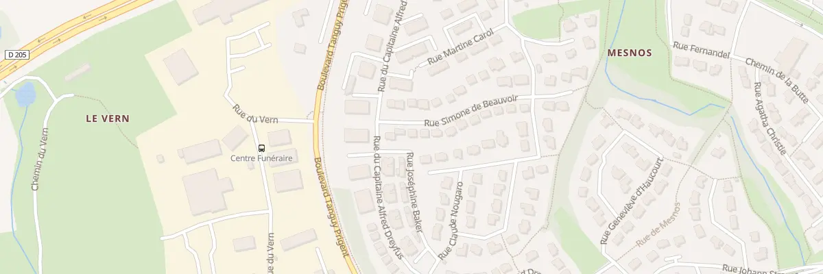 Plan du 35 Rue Simone de Beauvoir à Brest