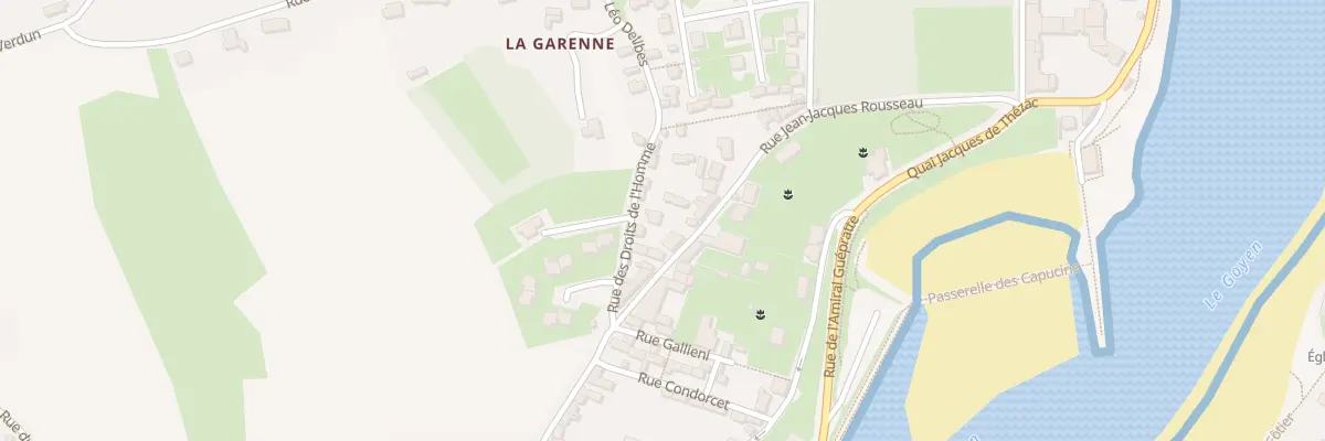 Plan du 17B Rue Jean Jacques Rousseau à Audierne