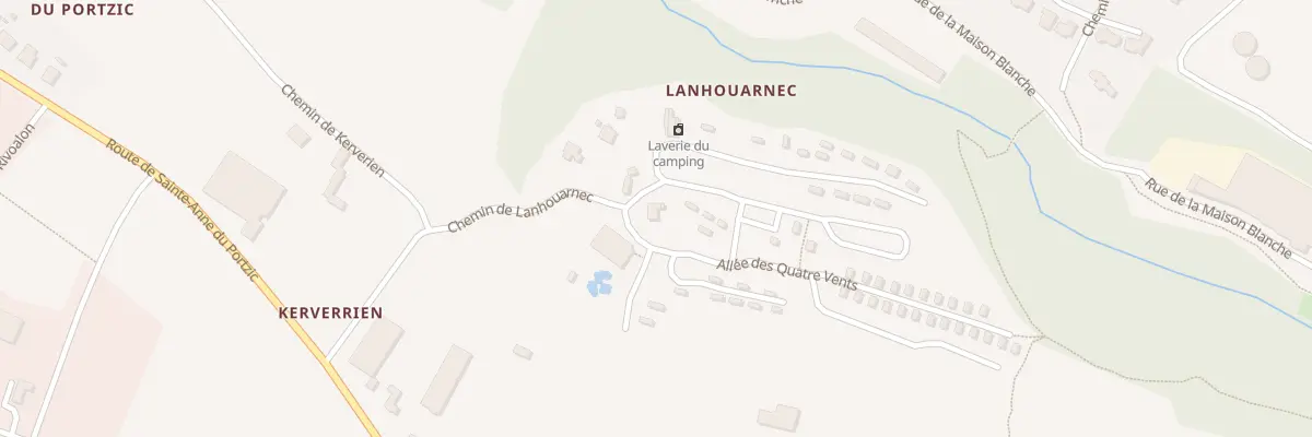Plan du 280 Che de Lanhouarnec à Brest