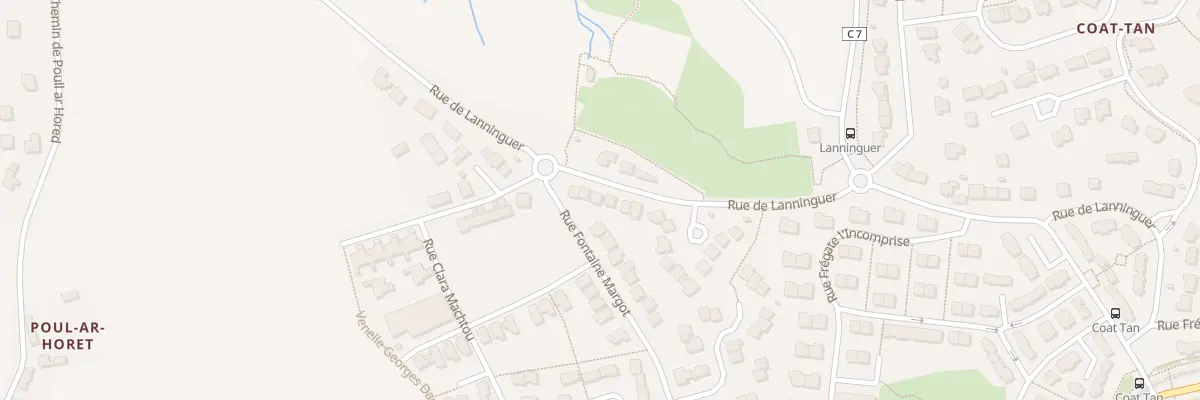 Plan du 64 Rue de Lanninguer à Brest