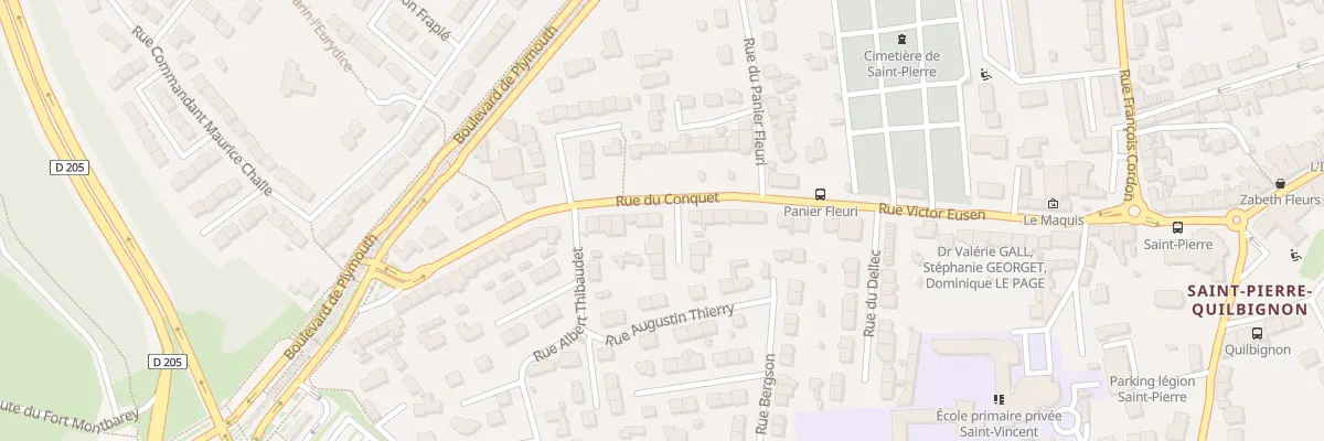 Plan du 24 Rue du Conquet à Brest
