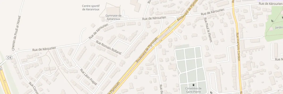 Plan du 37 Rue Romain Rolland à Brest