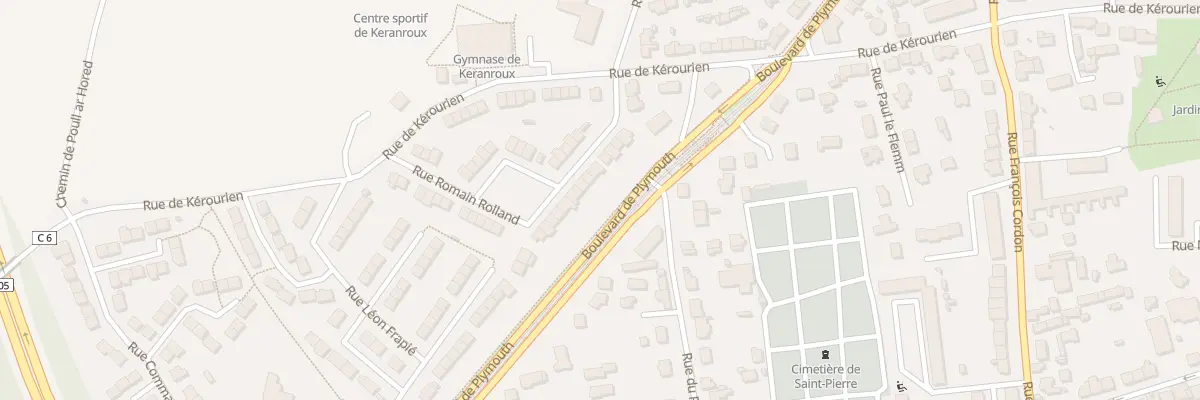 Plan du 35 Rue Romain Rolland à Brest