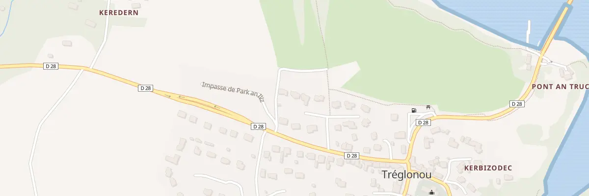 Plan du 9 Lot Toul Ar Moulouer à Tréglonou