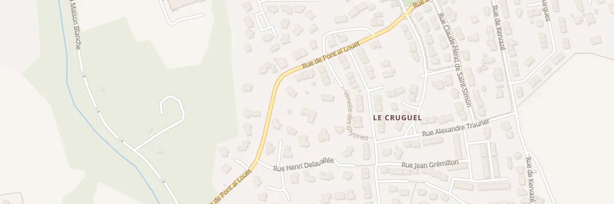 Plan du 26 Rue du Pont A Louet à Brest