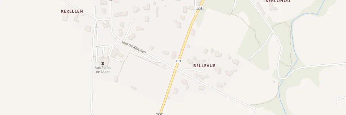 Plan du 53 Bel Air à Tréglonou