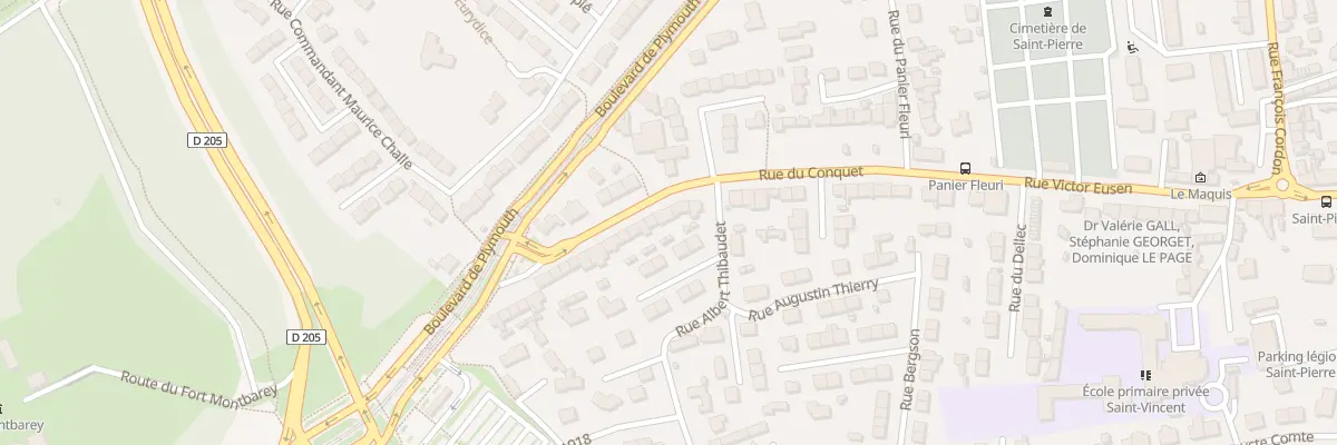 Plan du 40 Rue du Conquet à Brest