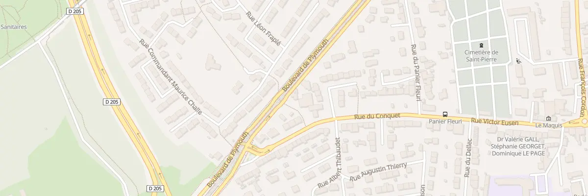 Plan du 27 Rue du Conquet à Brest