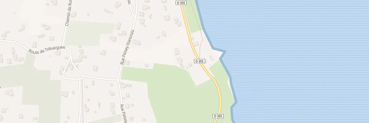 Plan du 5 Rte de la Pointe à Roscanvel