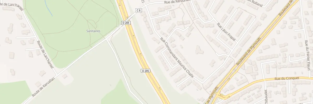 Plan du 5 Rue Freres l’Et F du Temple à Brest
