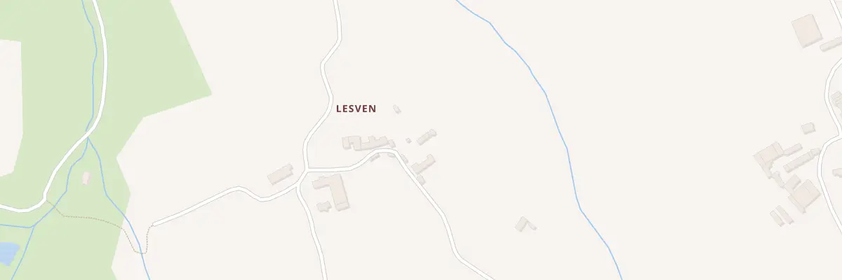 Plan du 298 Lesven à Beuzec-Cap-Sizun