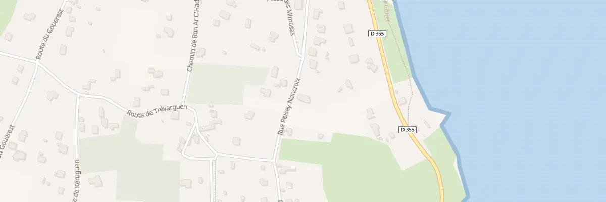 Plan du 56 Rue de Peisey Nancroix à Roscanvel