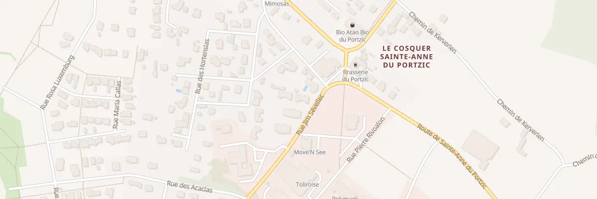 Plan du 50 Rue Jim Sévellec à Brest