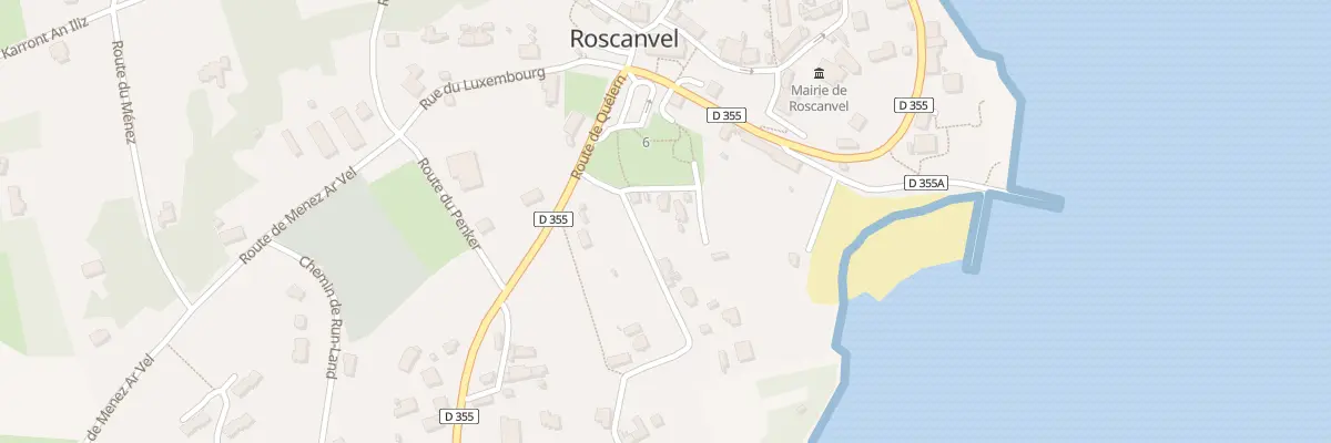 Plan du 26 Che de Lanvernazal à Roscanvel