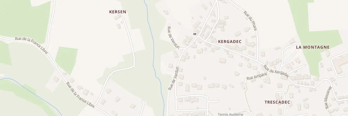 Plan du 53 Rue de Verdun à Audierne