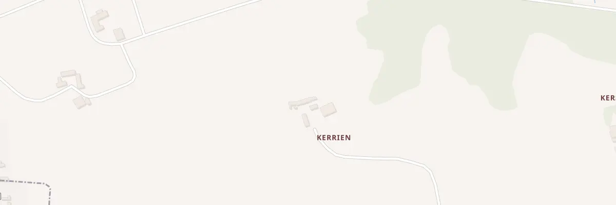 Plan du 460 Kerrien à Beuzec-Cap-Sizun