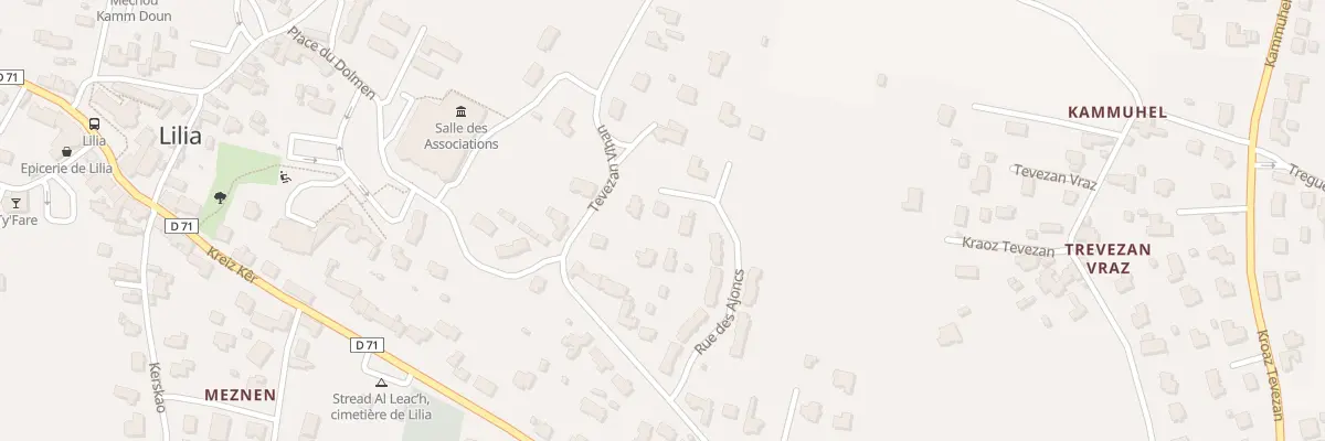 Plan du 27 Rue des Ajoncs à Plouguerneau