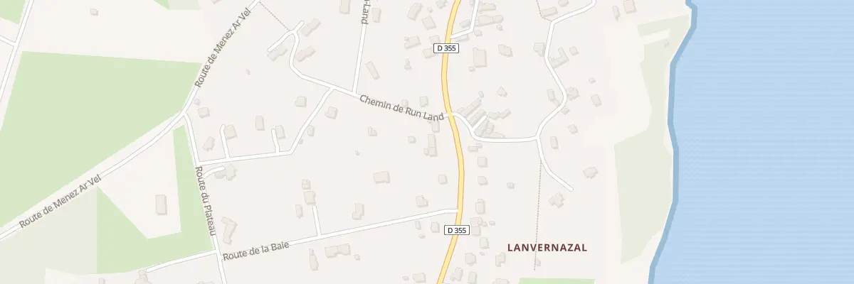 Plan du 39B Rte de Quélern à Roscanvel
