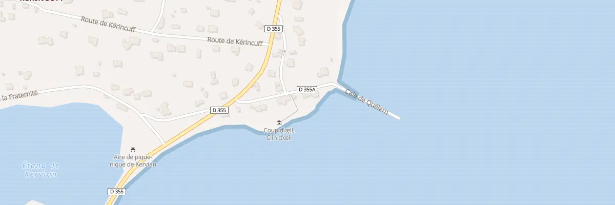 Plan du 6 Rte de la Cale à Roscanvel