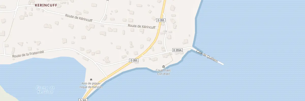Plan du 5 Rte de la Cale à Roscanvel