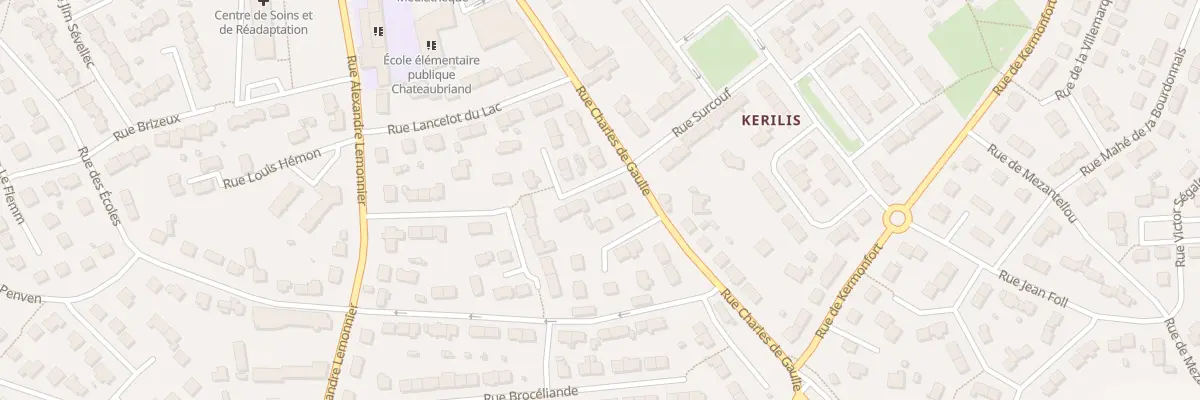 Plan du 4 Cité de la Paix à Guilers
