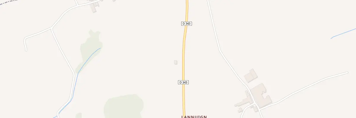 Plan du 296 Gaoulac’h Kerennou à Beuzec-Cap-Sizun