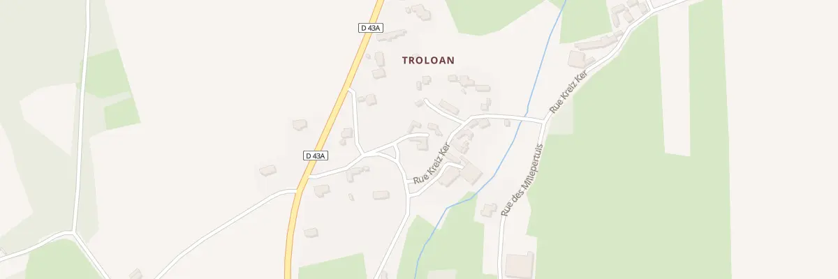 Plan du 2 Imp du Leukar à Audierne