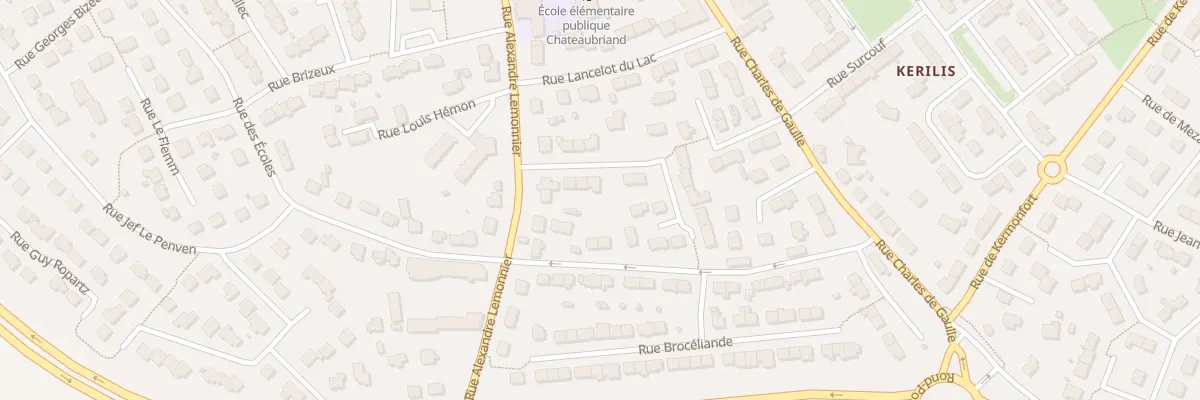 Plan du 7 Rue Nominoë à Guilers