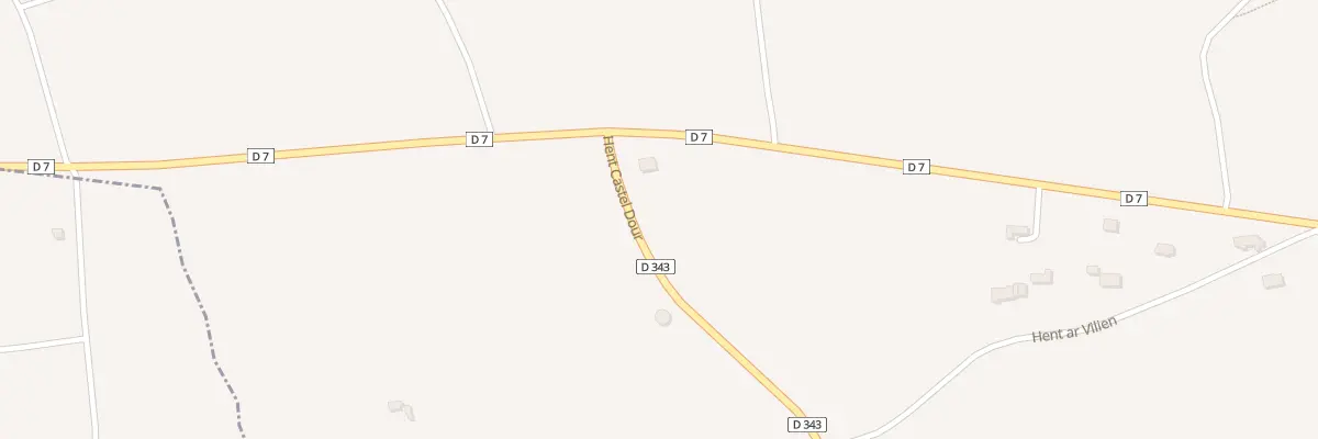 Plan du 491 Vc Hent Beg Ar Van à Beuzec-Cap-Sizun