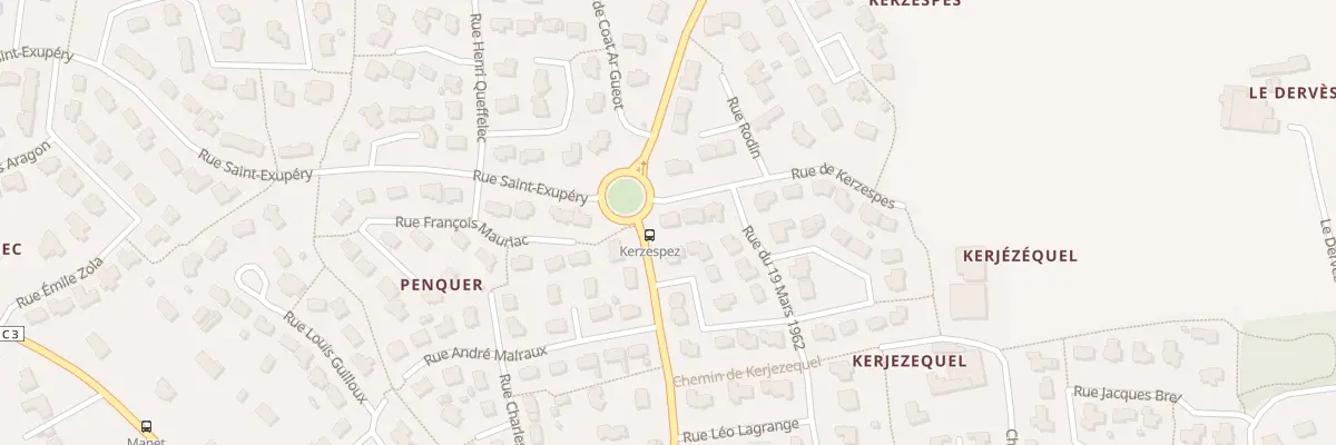 Plan du 15 Rue de Kerzespez à Guilers