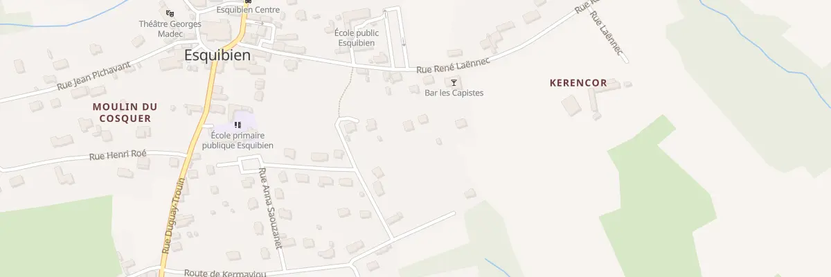 Plan du 26 Rue Rene Laennec à Audierne