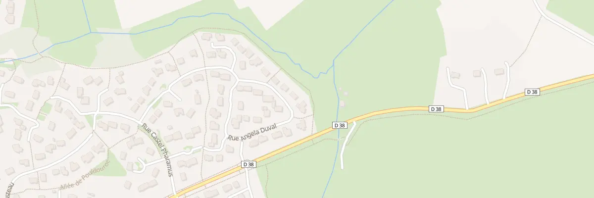 Plan du 13 Rue Angela Duval à Milizac-Guipronvel