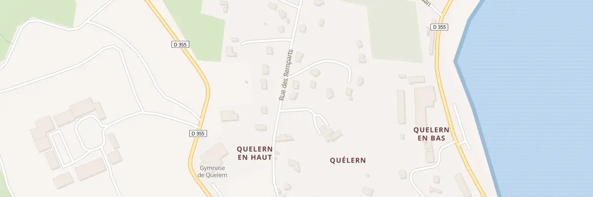 Plan du 1 Lot Les Hauts de Quelern à Roscanvel