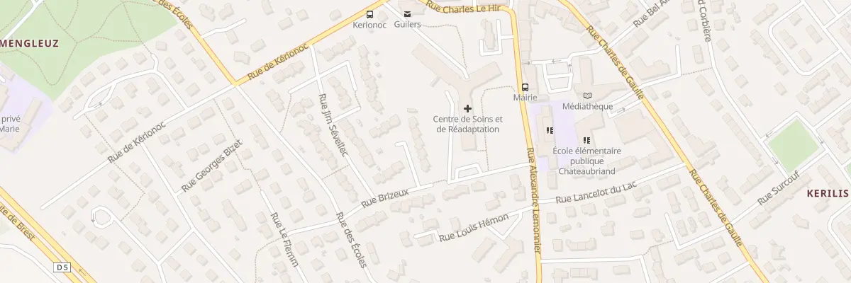 Plan du 3 Rue du Barde Cueff à Guilers
