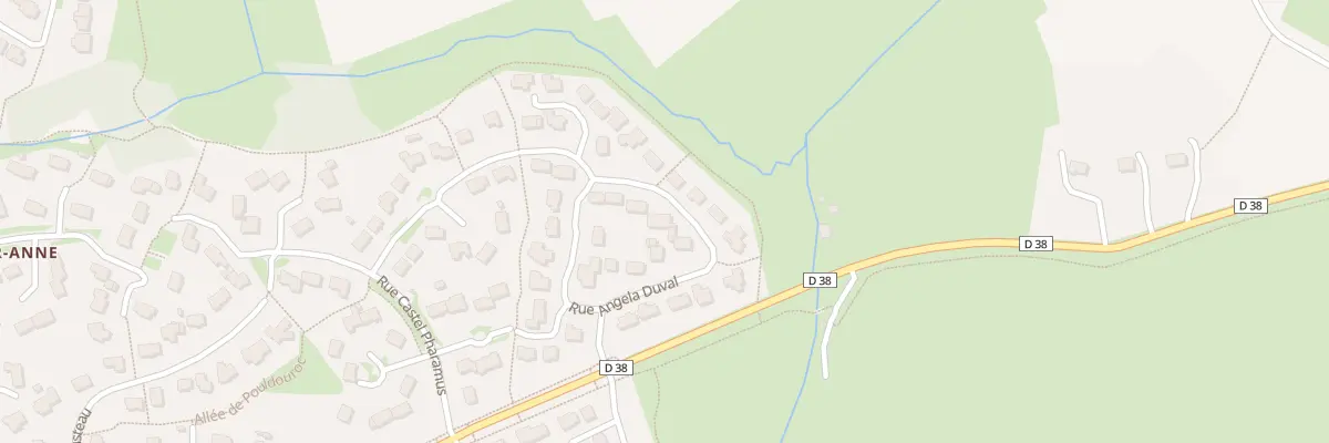 Plan du 10 Rue Angela Duval à Milizac-Guipronvel