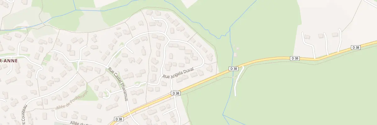 Plan du 6 Rue Angela Duval à Milizac-Guipronvel
