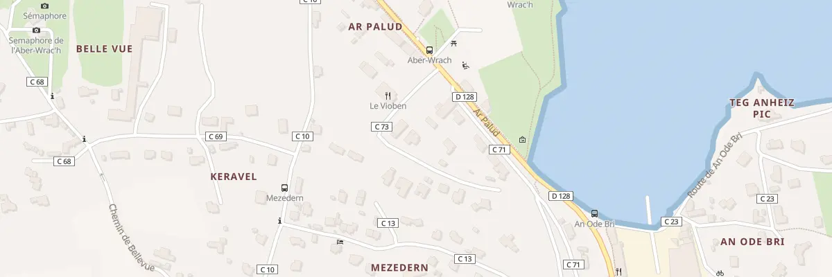 Plan du 9000 Ar Palud à Landéda