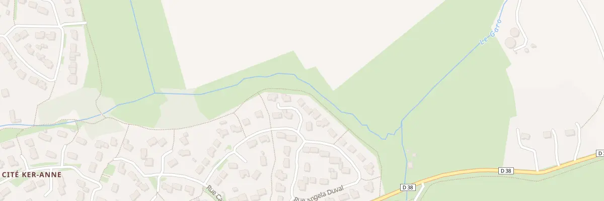 Plan du 29 Rue Angela Duval à Milizac-Guipronvel