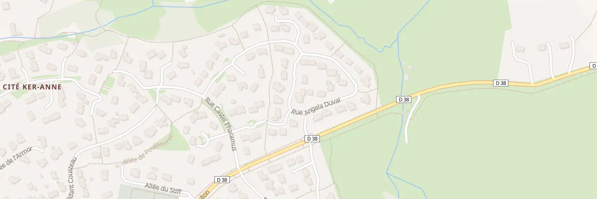Plan du 20 Rue Angela Duval à Milizac-Guipronvel