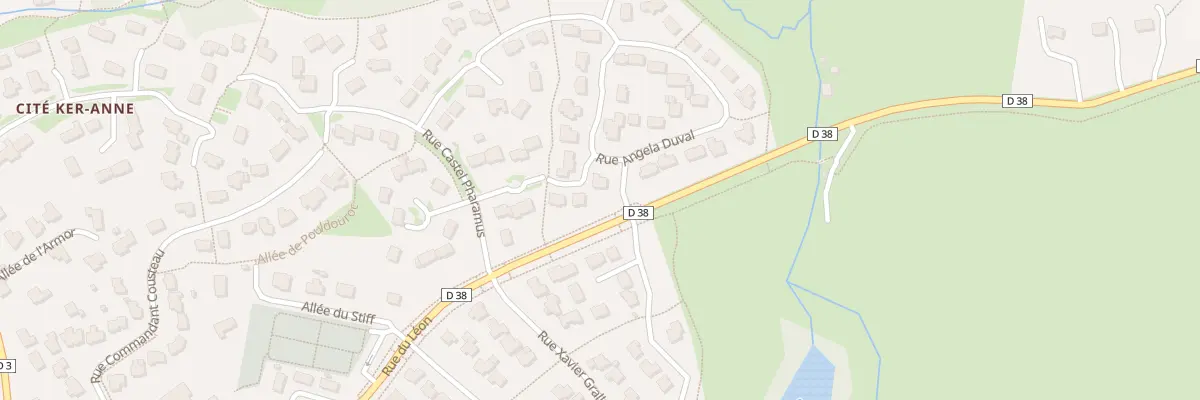 Plan du 57 Rue Angela Duval à Milizac-Guipronvel